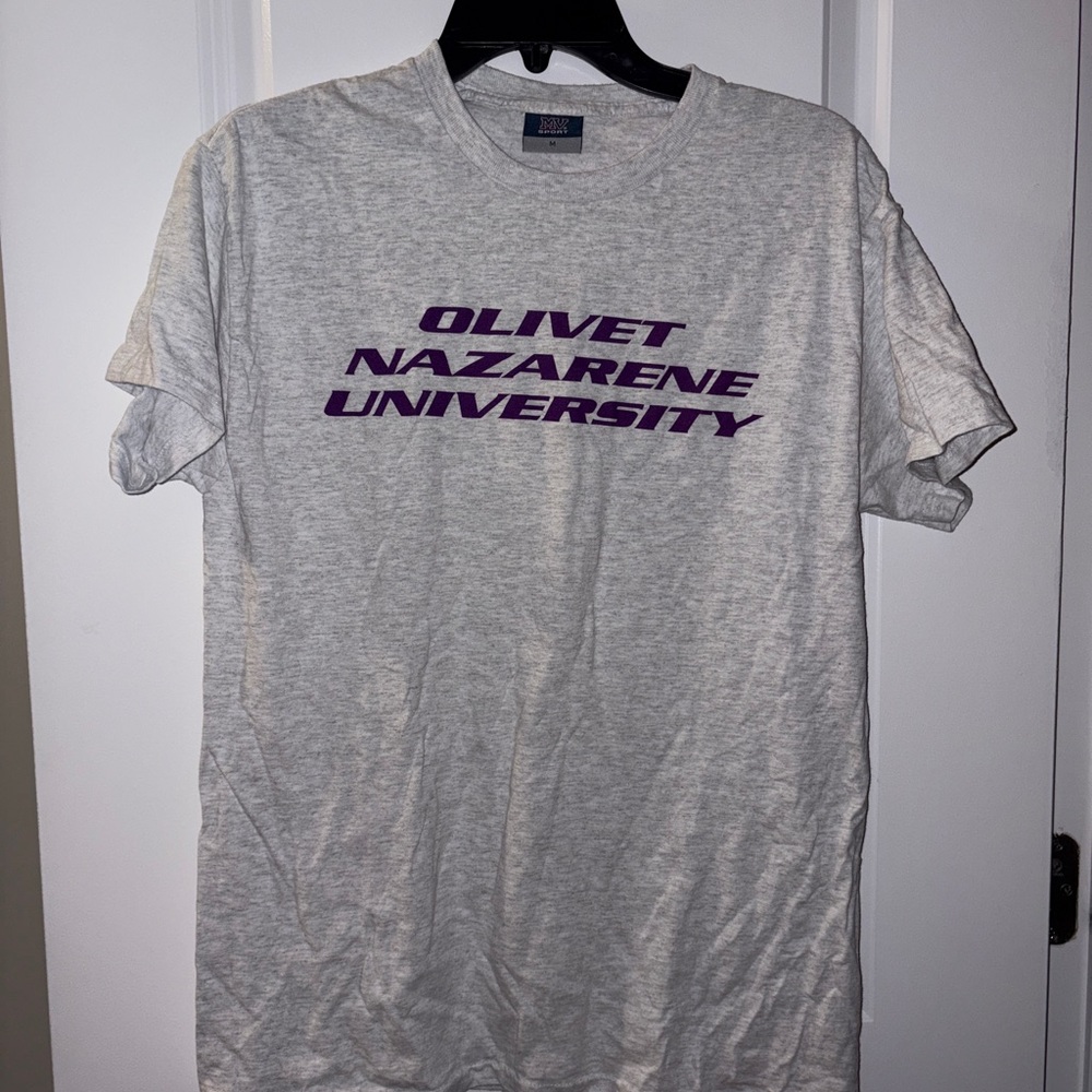 MV Sport Gray Olivet Nazarene University Tee Size: M